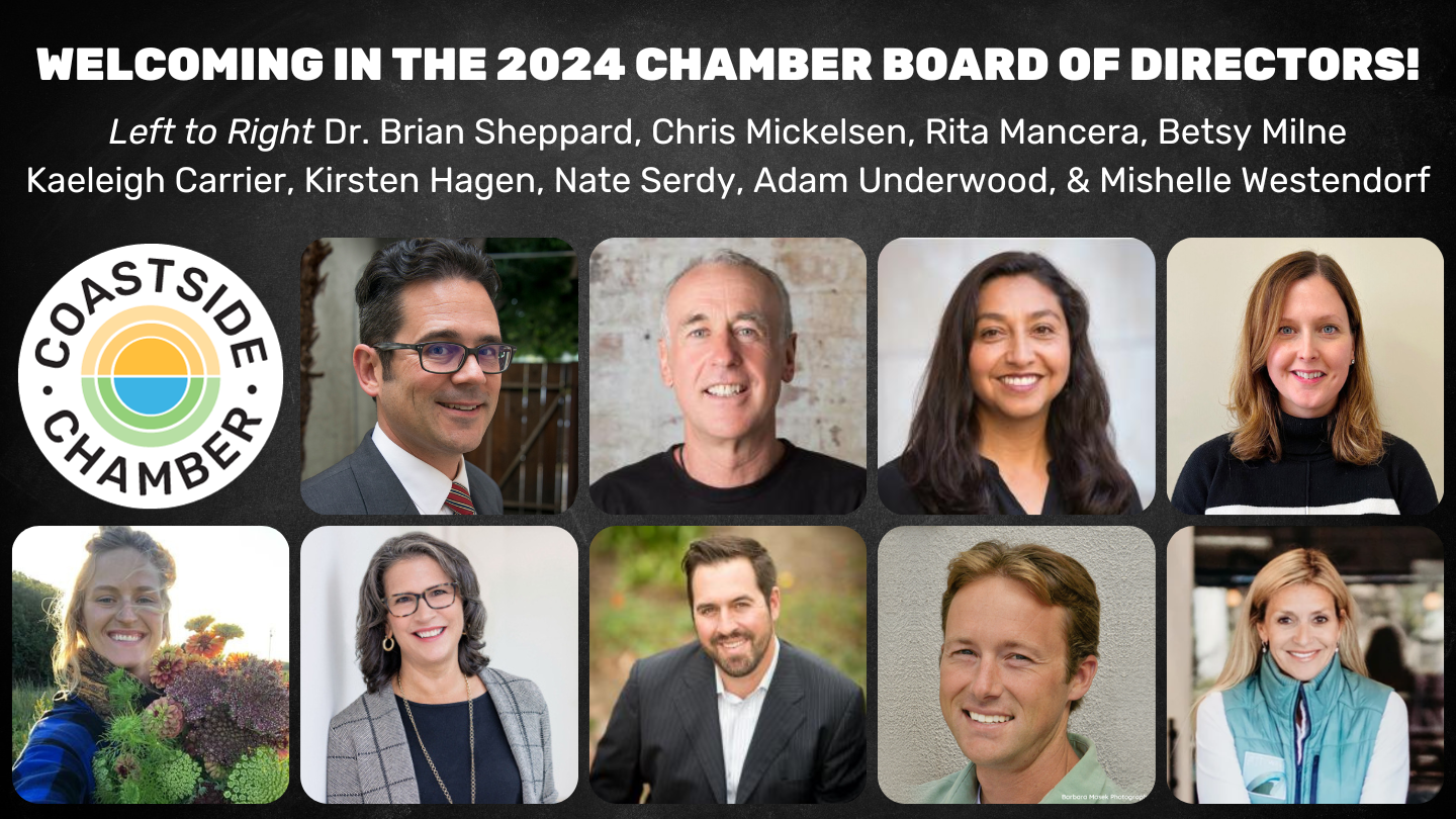 Coastside Chamber Welcome To The 2024 Board Of Directors Coastside365   Chamber Board 