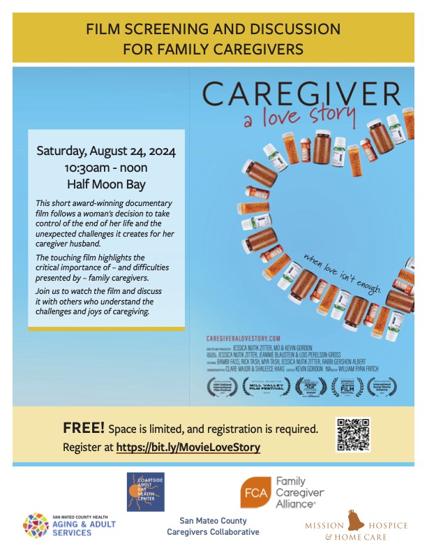 Movie Night Caregiver A Love Story August 2024.FINAL